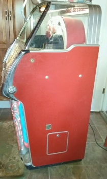 Wurlitzer 1800 Sunset Red Jukebox