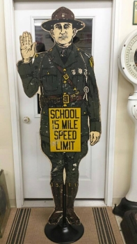 West Virginia School State Trooper Sign - US Import
