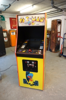 Midway Pac-Man Arcade Videospielautomat in Top Originalzustand Real Survivor inkl. Billy Mitchell Autogramm - US Import