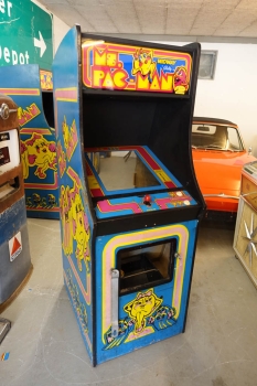 Midway MS. Pac-Man Arcade Videospielautomaten Gehäuse - US Import