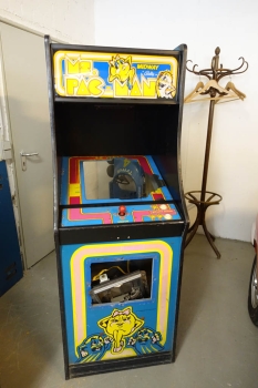 Midway MS. Pac-Man Arcade Videospielautomaten Gehäuse - US Import