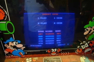 Nintendo Mario Bros Wide Body Arcade Videospielautomat - US Import