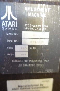 Nintendo Vs. Atari R.B.I Baseball Arcade Videospielautomat - US Import