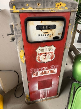 Wayne Model 10 Phillips 66 Gaspump Tanksäule