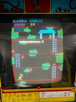 Atari Kangaroo Arcade Videospielautomat