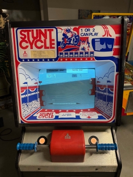 Preview: Atari Stunt Cycle / Evel Knievel Arcade (1976) Videospielautomat