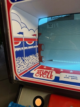Preview: Atari Stunt Cycle / Evel Knievel Arcade (1976) Videospielautomat