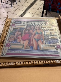 Bally Playboy Flipper Pinball Backglass von CPR NEU