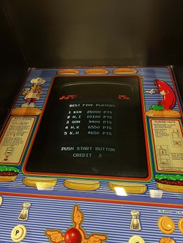 Bally Midway Burger Time Arcade Videospielautomat