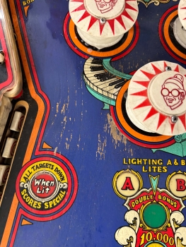 Bally Captain Fantastic and the brown Dirt Cowboy Flipper