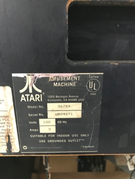 Atari Kangaroo Arcade Videospielautomat - US Import