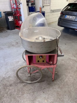 Preview: US Gold Medal „Econo Floss“ Zuckerwattemaschine mit Candy Cart
