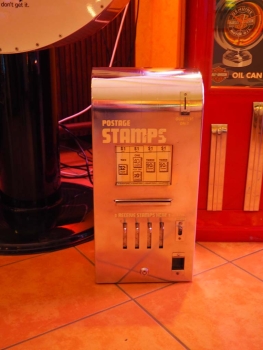 Chrom Postage Stamp Vendor Briefmarkenautomat - US Import