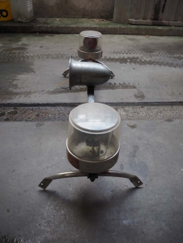 60s Police Light and Siren / 60er Jahre Police Leuchtbalken inkl. Lautsprecher USA - US Import