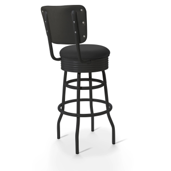 Palace Barstool Backrest MP 77 Black