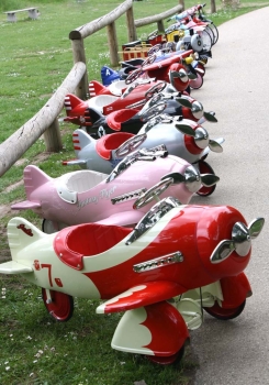 Trike & Plane Pedal Cars