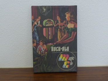 Rock-Ola Magic-Glo Kunstdruck Fotoleinwand