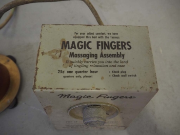 Magic Fingers Massaging Assembly Motel Bett Vibrator - US Import
