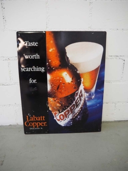 Labatt Copper Reklameschild - US Import