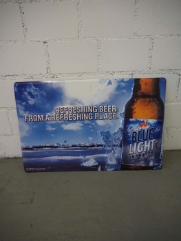 Labatt Blue Light refreshing Reklameschild - US Import