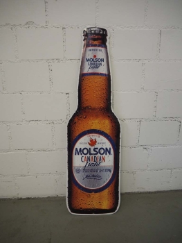 Molson Canadian Light Bottle Reklameschild - US Import