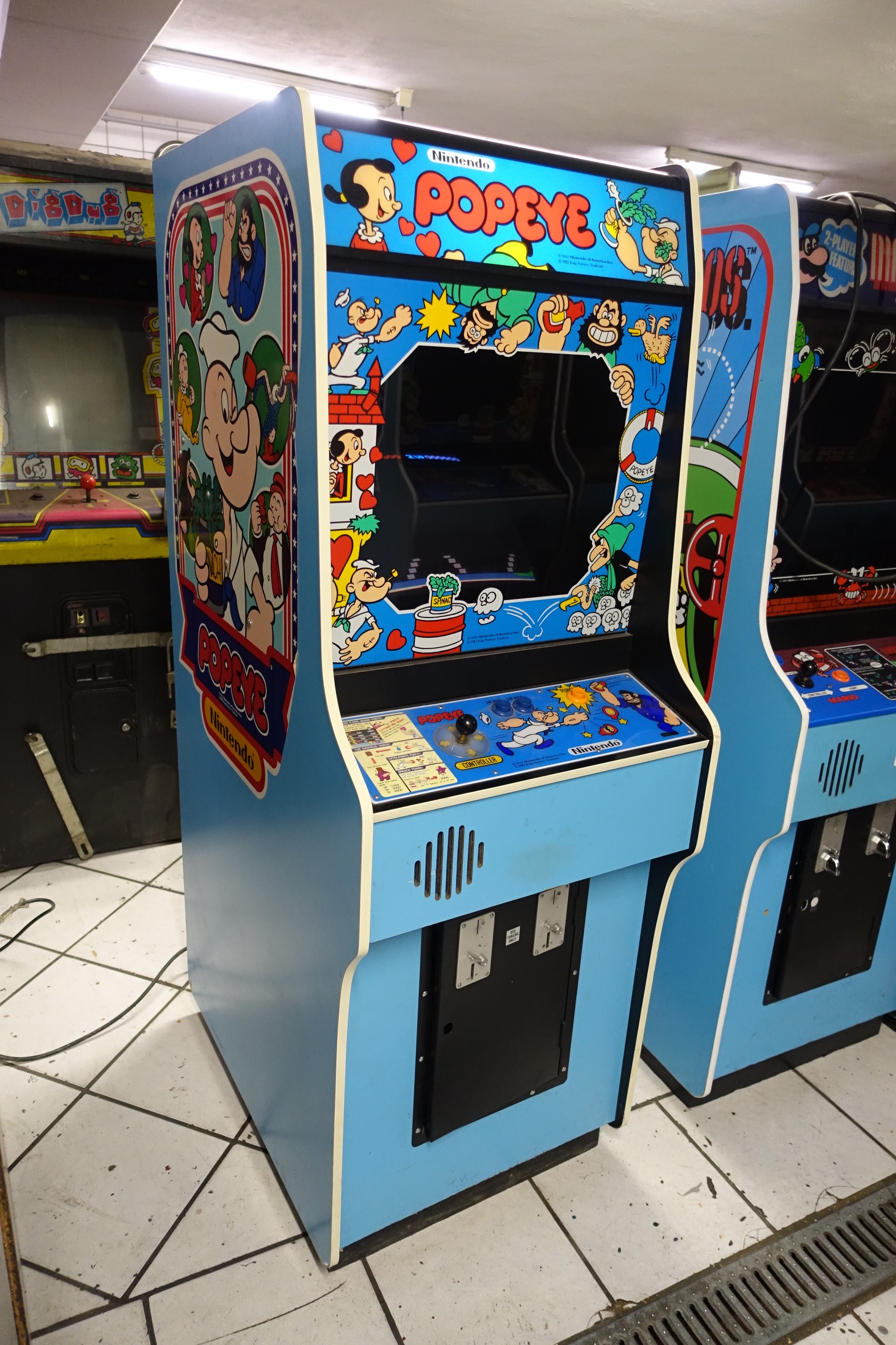 Blackforest Warehouse Online Shop Nintendo Popeye Arcade US Import