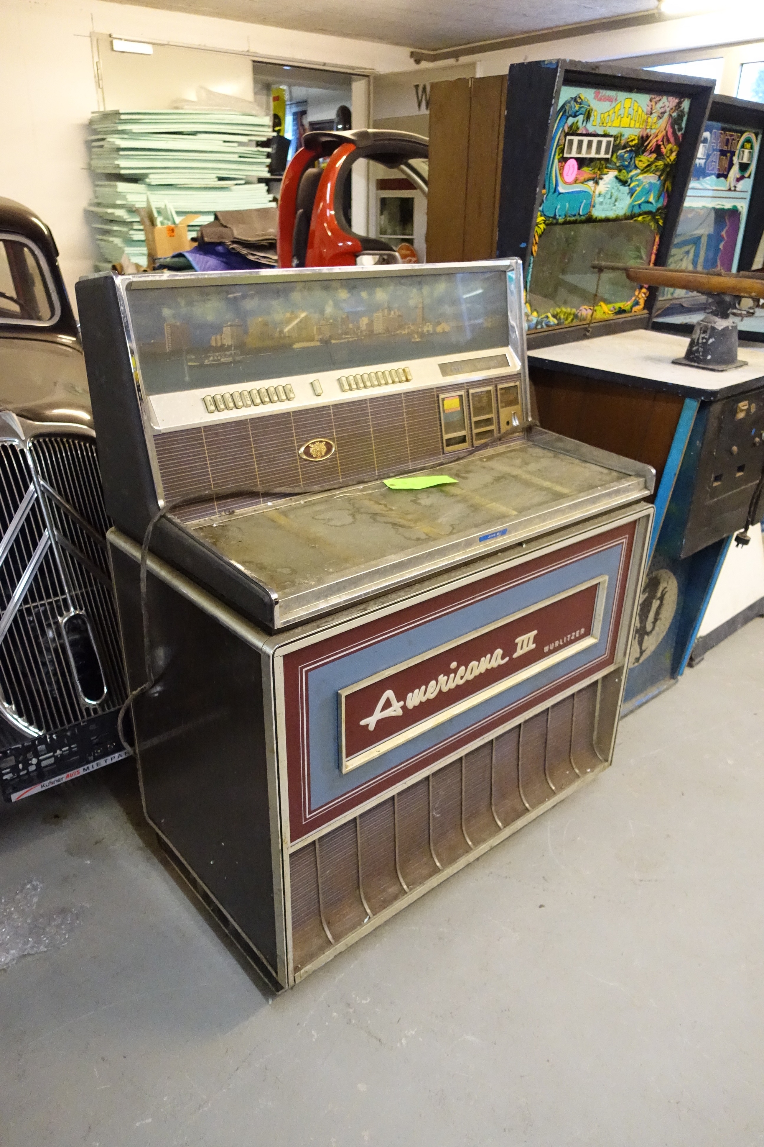 Blackforest Warehouse Online Shop Wurlitzer Americana 3 Musikbox