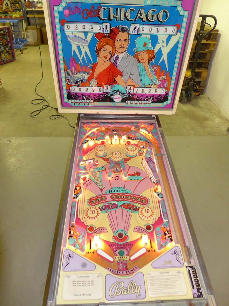 Blackforest Warehouse Online Shop Bally Old Chicago Pinball