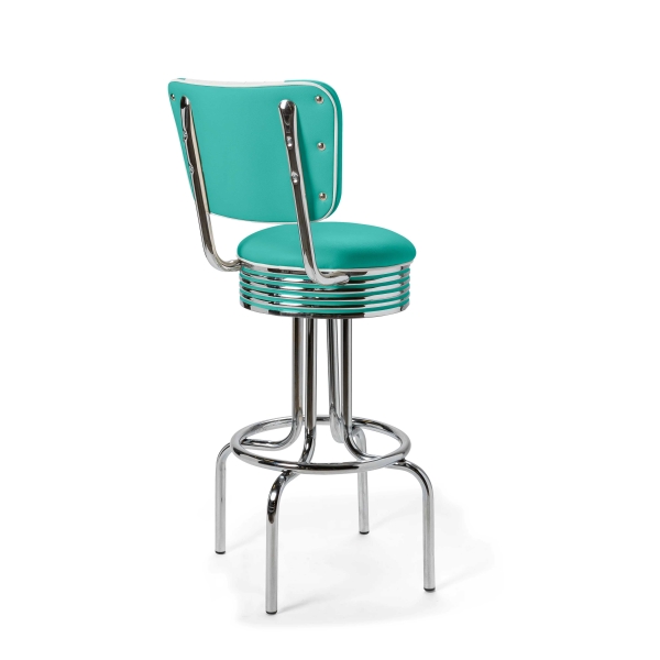 Airline Barstool Backrest CB 77 Chrome