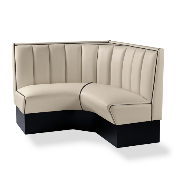 Diner Single Corner Booth BP 120-120