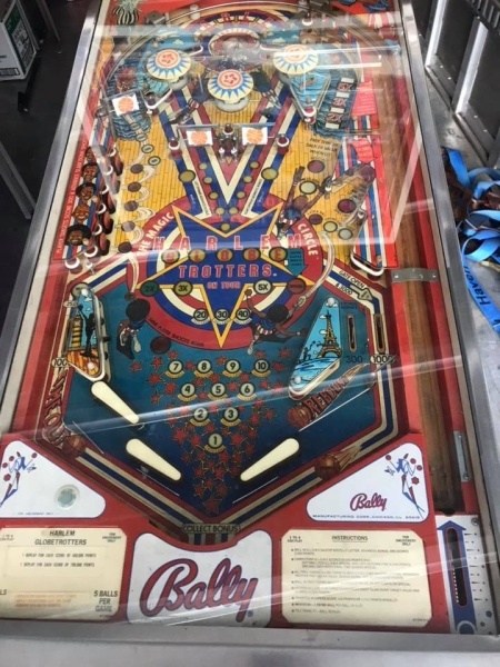 Bally Harlem Globetrotters Pinball Flipper US-Import