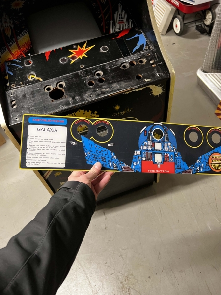 Zaccaria Super Galaxian Arcade Videospielautomat