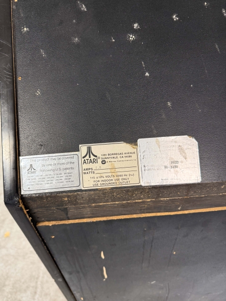 Atari Kee Games Super Bug Arcade Videospielautomat