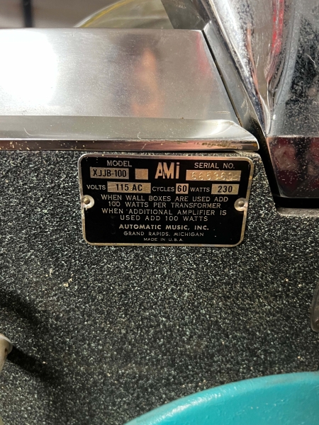 AMi Continental 2-100 Jukebox