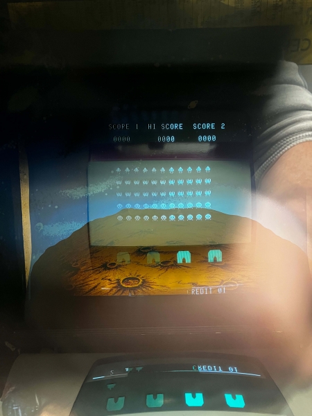 Zaccaria The Invaders Arcade Videospielautomat