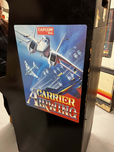 Capcom Carrier Air Wing Arcade Videospielautomat