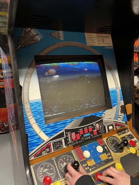 Capcom Carrier Air Wing Arcade Videospielautomat