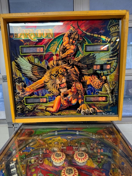 Bally Paragon Widebody Flipper