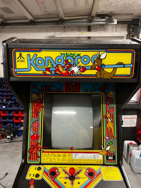 Atari Kangaroo Arcade Videospielautomat
