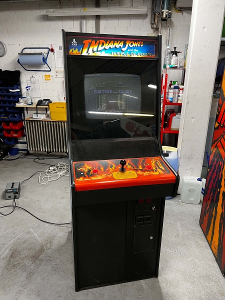 Atari Indiana Jones and the Temple of Doom Arcade Videospielautomat