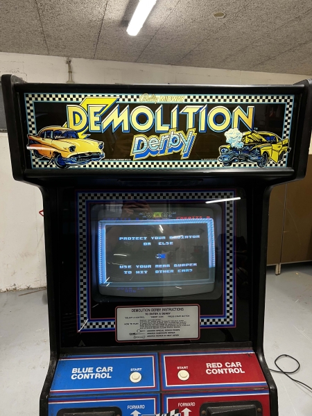Bally Midway Demolition Derby Arcade Videospielautomat