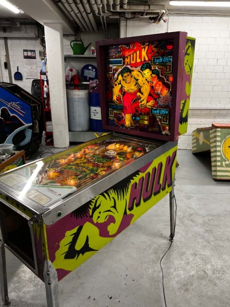 Gottlieb The Incredible Hulk Flipper Pinball