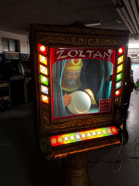1969 Prophetron Zoltan Fortune Teller Wahrsage Automat