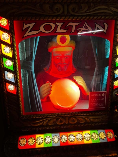 1969 Prophetron Zoltan Fortune Teller Wahrsage Automat