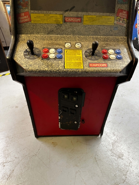 Capcom Street Fighter 2 Arcade Videospielautomat in 3 Koam K3 Z Shape Cab