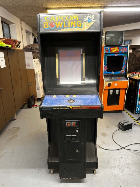 Capcom Bowling Arcade Videospielautomat Atari Paperboy System 2 Gehäuse