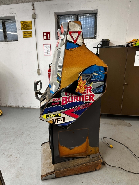 Sega After Burner Arcade Videospielautomat Restaurationsobjekt