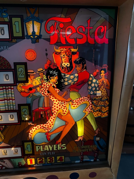 Playmatic Fiesta 4 Player Flipper Pinball