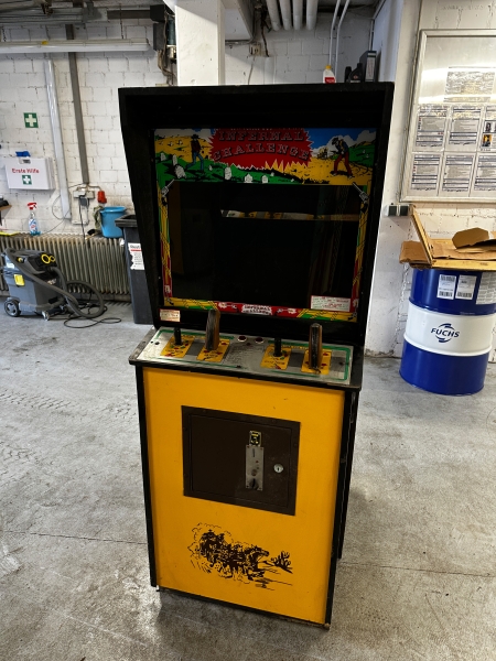 Geiger Infernal Challenge Arcade Videospielautomat