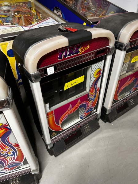 3x NSM Fire Bird CD Musikbox Jukebox Set